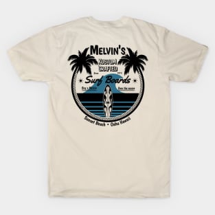 Melvin's Kustom Crafted Surfboards Surfer T-Shirt